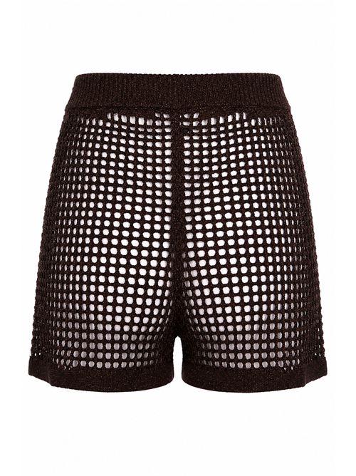 Shorts Sharma in mesh di viscosa e lurex Mc2 Saint Barth | SRM000100255L